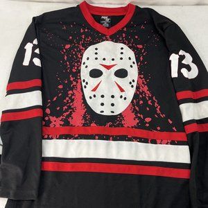 Friday the 13th Jersey Long Sleeve Medium Jason Voorhees